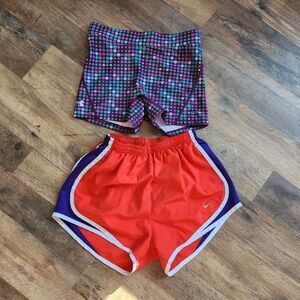 2 Under Armour & Nike Shorts lotBoth Women's XS